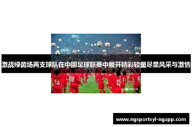 激战绿茵场两支球队在中国足球联赛中展开精彩较量尽显风采与激情